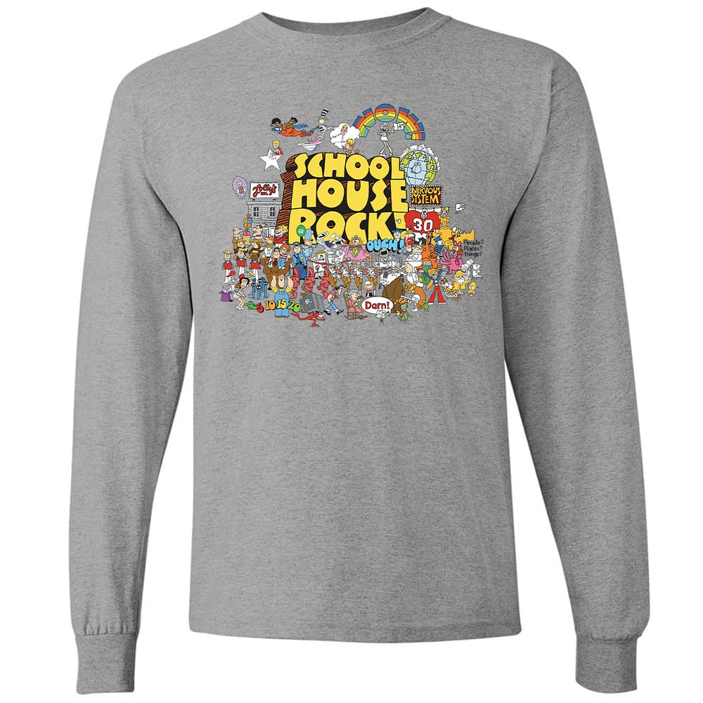Long Sleeve T-Shirt - JFZTT3Y5 - Graphite Heather - 6