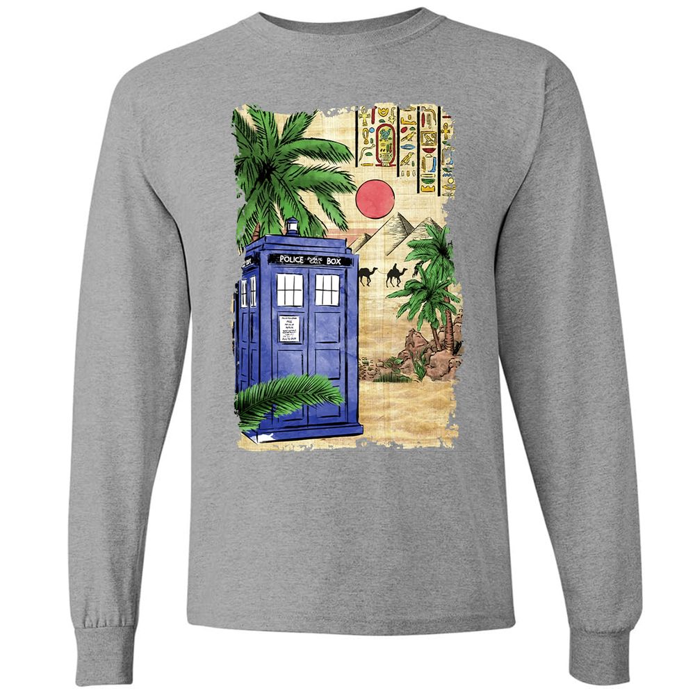 Long Sleeve T-Shirt - 6N5JFKN9 - Graphite Heather - 6