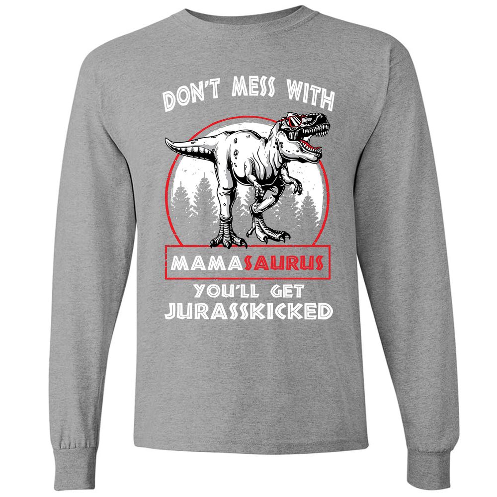 Long Sleeve T-Shirt - NK2K4H3Q - Graphite Heather - 6