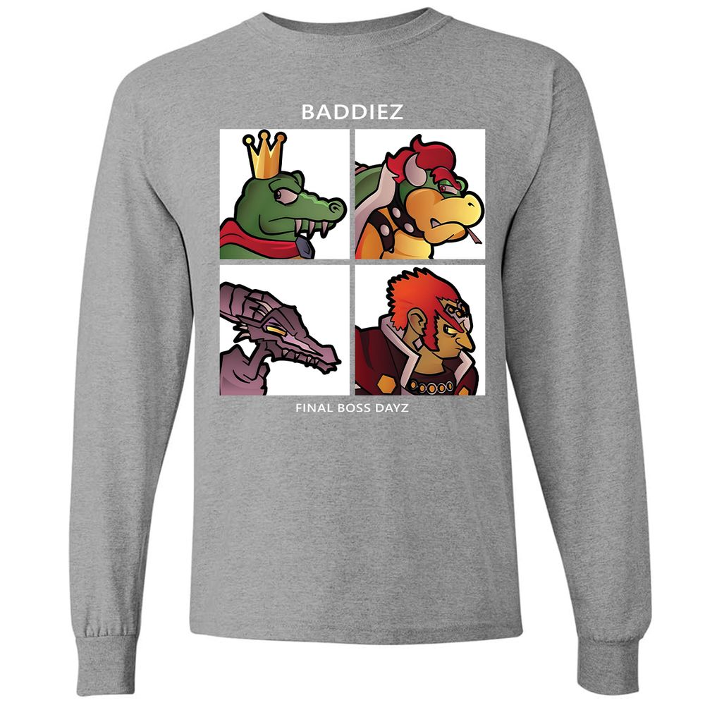 Long Sleeve T-Shirt - UPFPGESU - Graphite Heather - 6