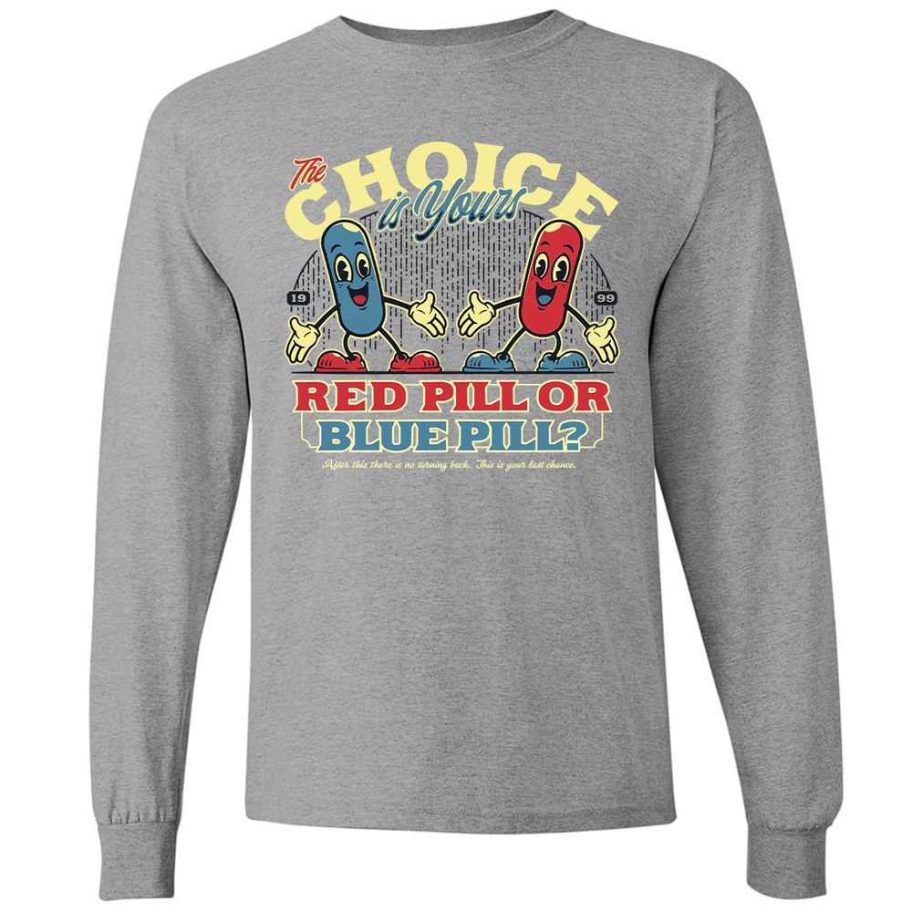Long Sleeve T-Shirt - 1L7QJMW6 - Graphite Heather - 6