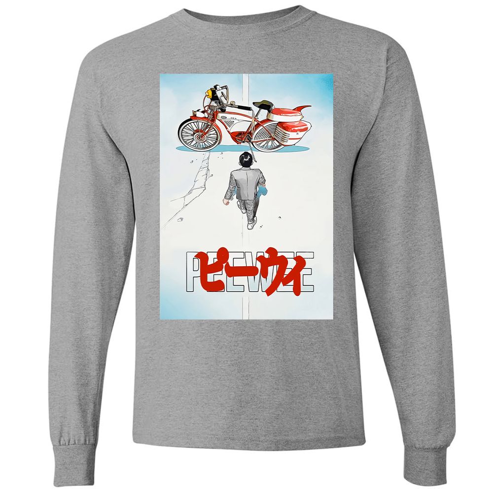 Long Sleeve T-Shirt - ZZNLGM2V - Graphite Heather - 6