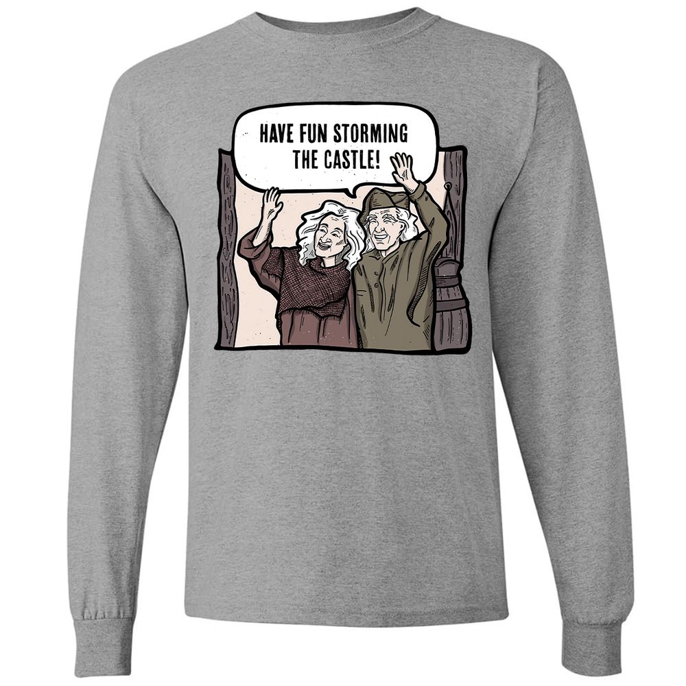 Long Sleeve T-Shirt - NQZTX449 - Graphite Heather - 6