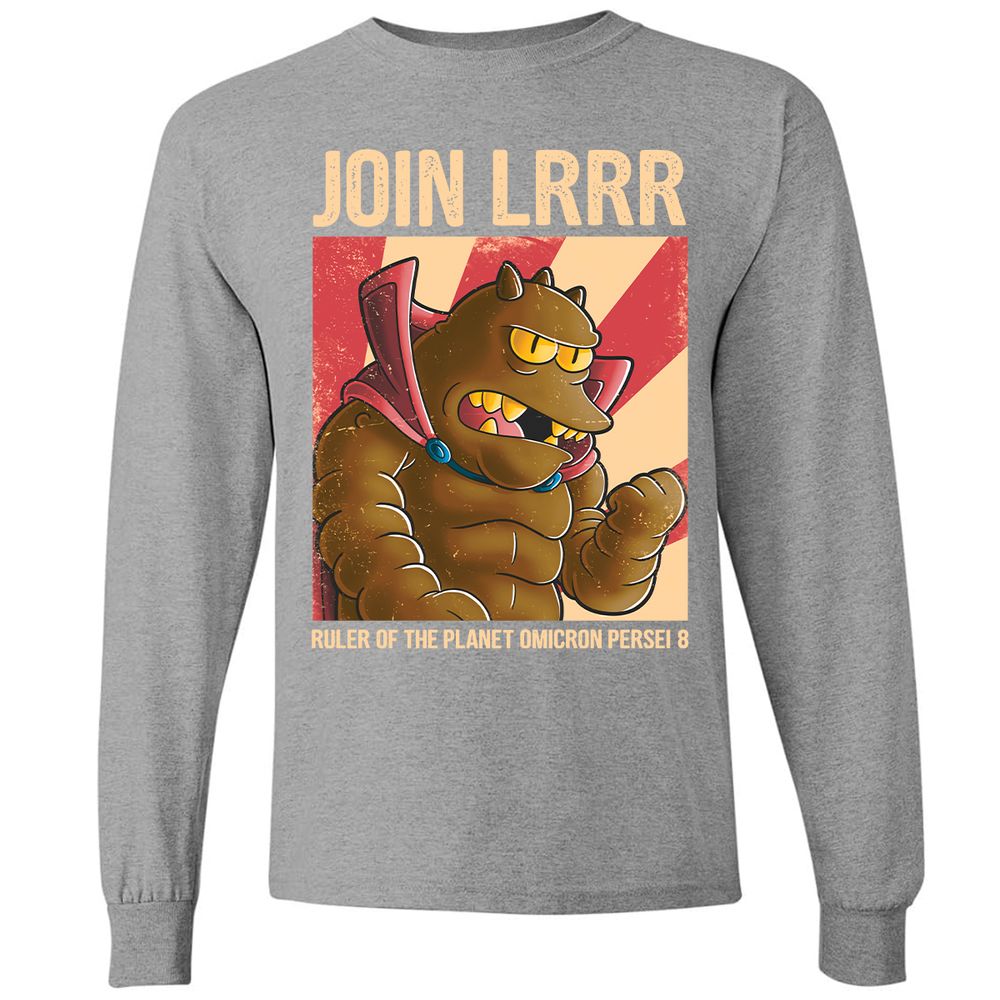 Long Sleeve T-Shirt - F9A7HSAJ - Graphite Heather - 6