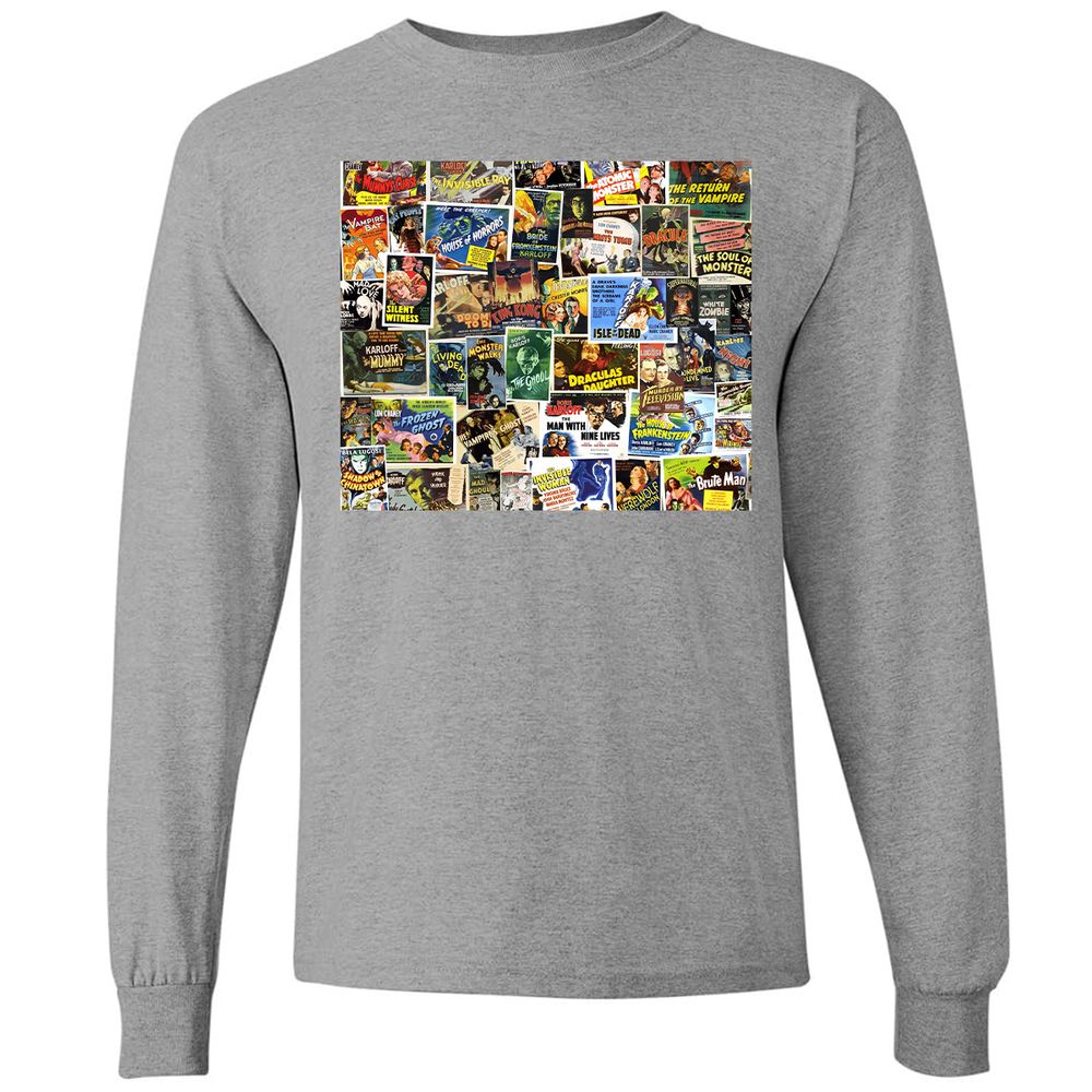 Long Sleeve T-Shirt - SE8HBWZC - Graphite Heather - 6