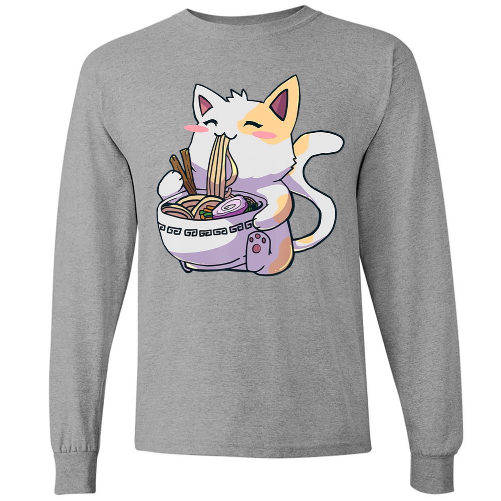 Long Sleeve T-Shirt - WQDTM5V4 - Graphite Heather - 6