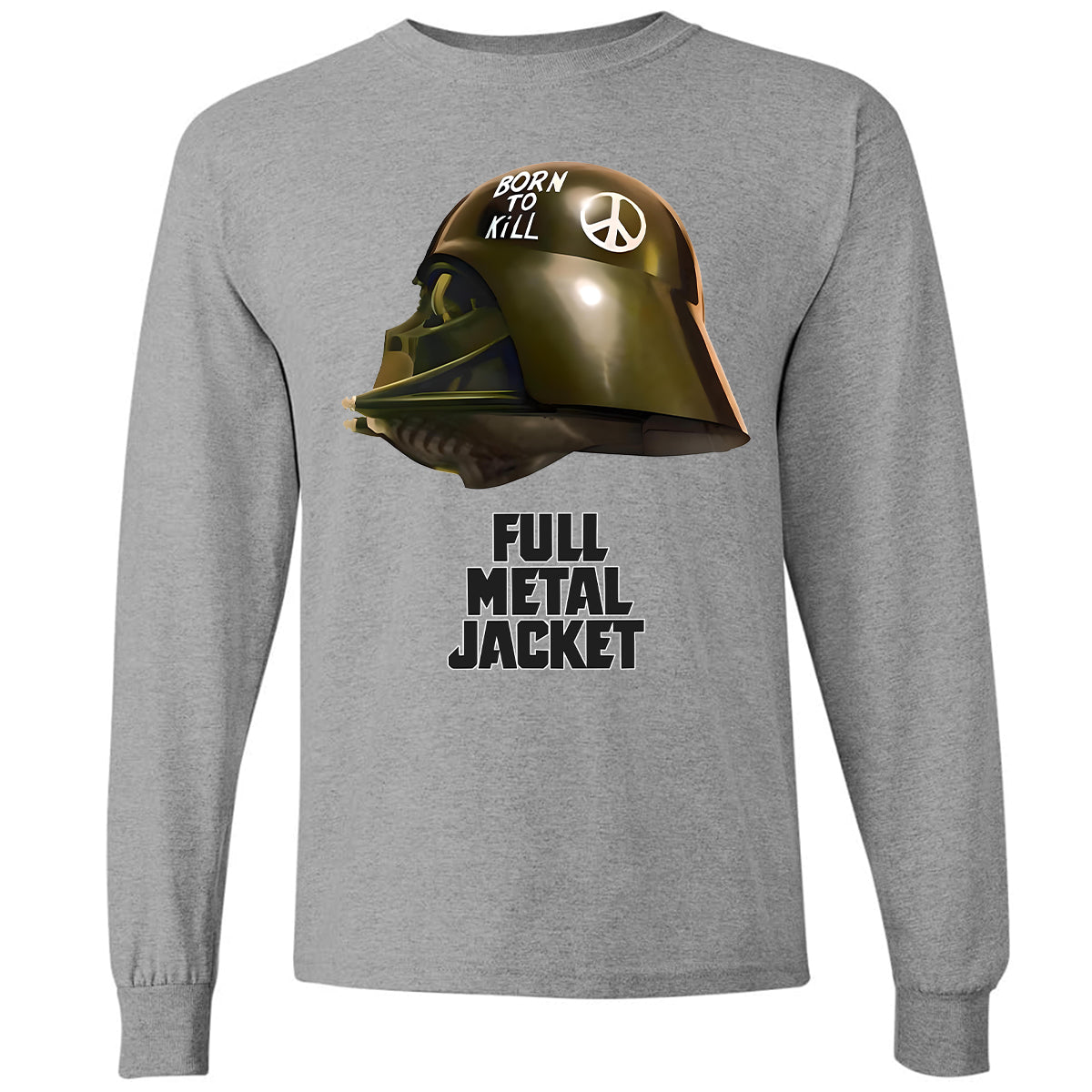 Long Sleeve T-Shirt - VA5GBNJV - Graphite Heather - 6