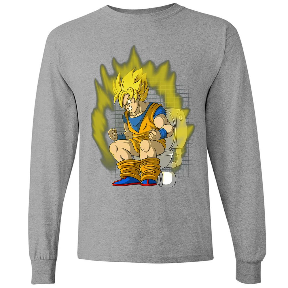 Long Sleeve T-Shirt - PZBRJQTK - Graphite Heather - 6