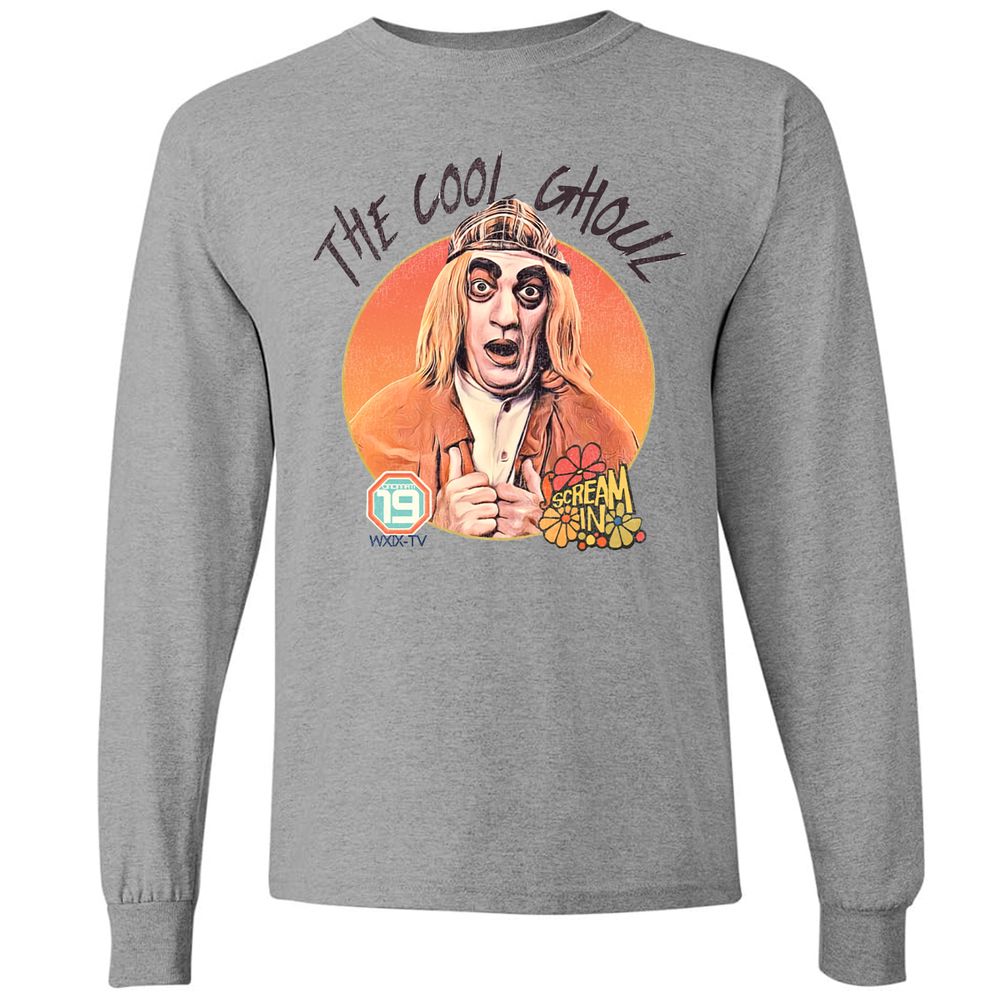 Long Sleeve T-Shirt - MHN8AZK7 - Graphite Heather - 6