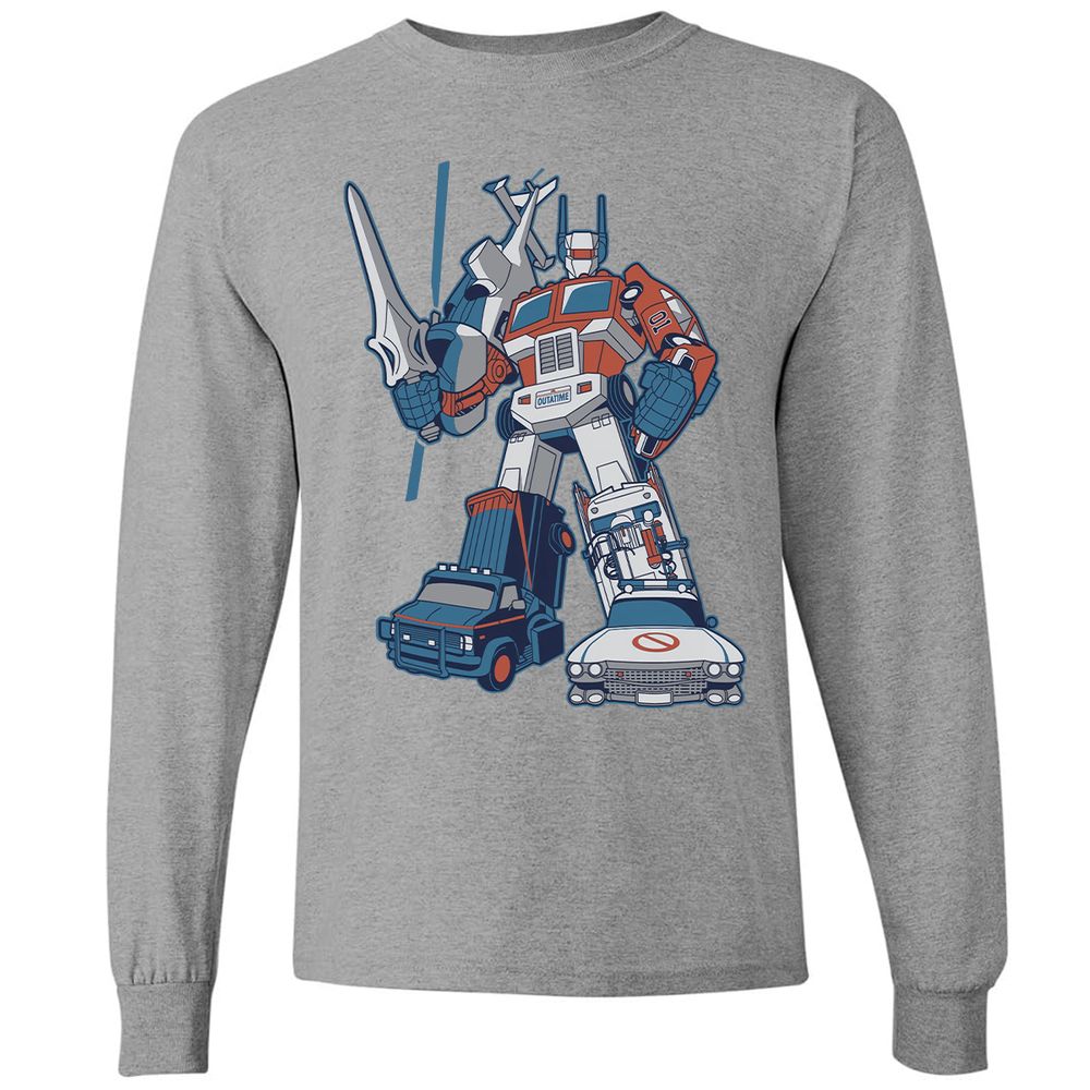 Long Sleeve T-Shirt - RFGZE3G5 - Graphite Heather - 6