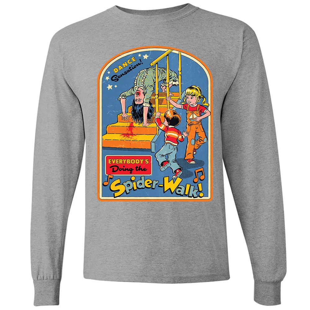 Long Sleeve T-Shirt - YZKD8JQT - Graphite Heather - 6