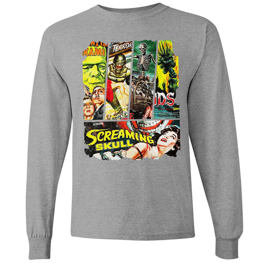 Long Sleeve T-Shirt - F1BWKCTL - Graphite Heather - 6