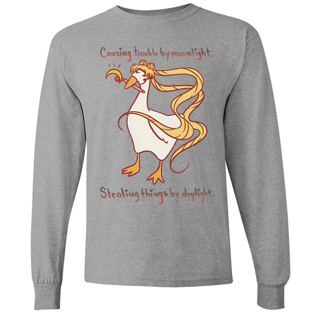 Long Sleeve T-Shirt - KQ4FZVGM - Graphite Heather - 6