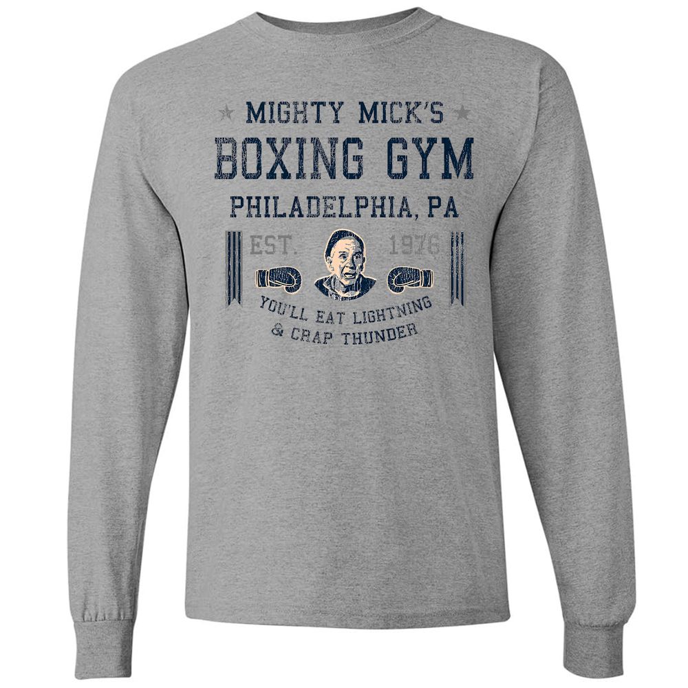 Mighty Mick Boxing Gym - Graphite Heather - 6