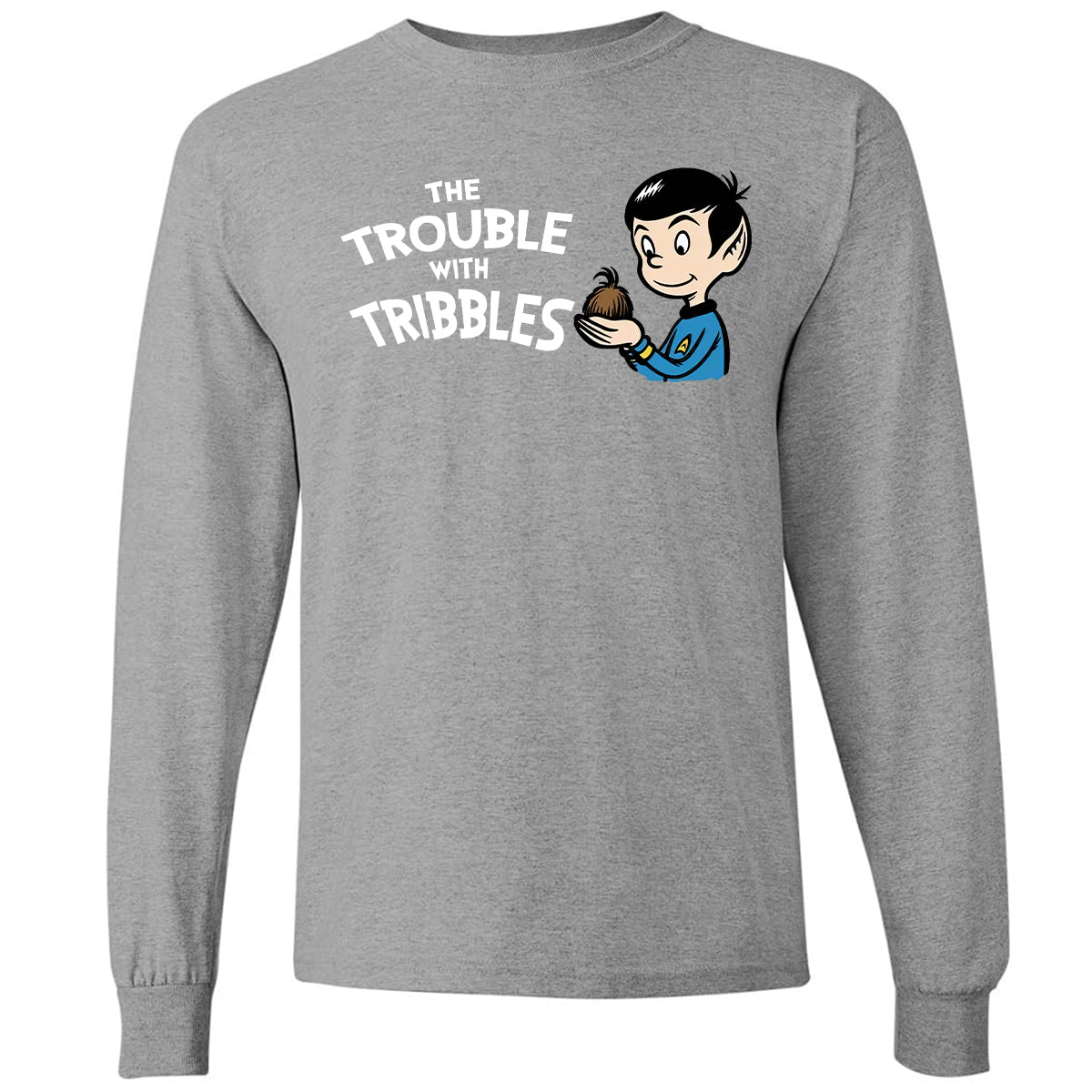 Long Sleeve T-Shirt - QSQ3LUUX - Graphite Heather - 6