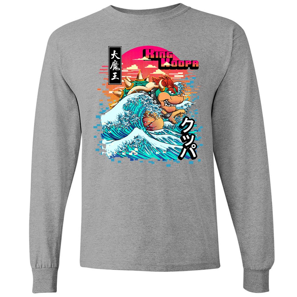 Long Sleeve T-Shirt - JRCEPRWC - Graphite Heather - 6