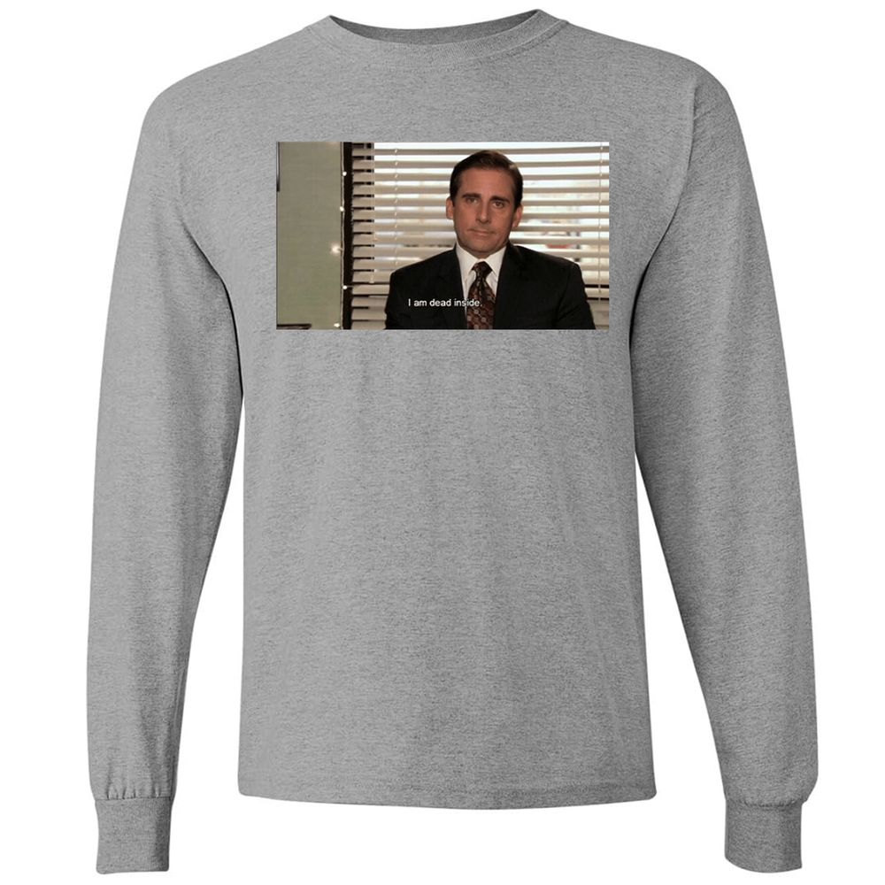 Long Sleeve T-Shirt - ZU1BB8JE - Graphite Heather - 6