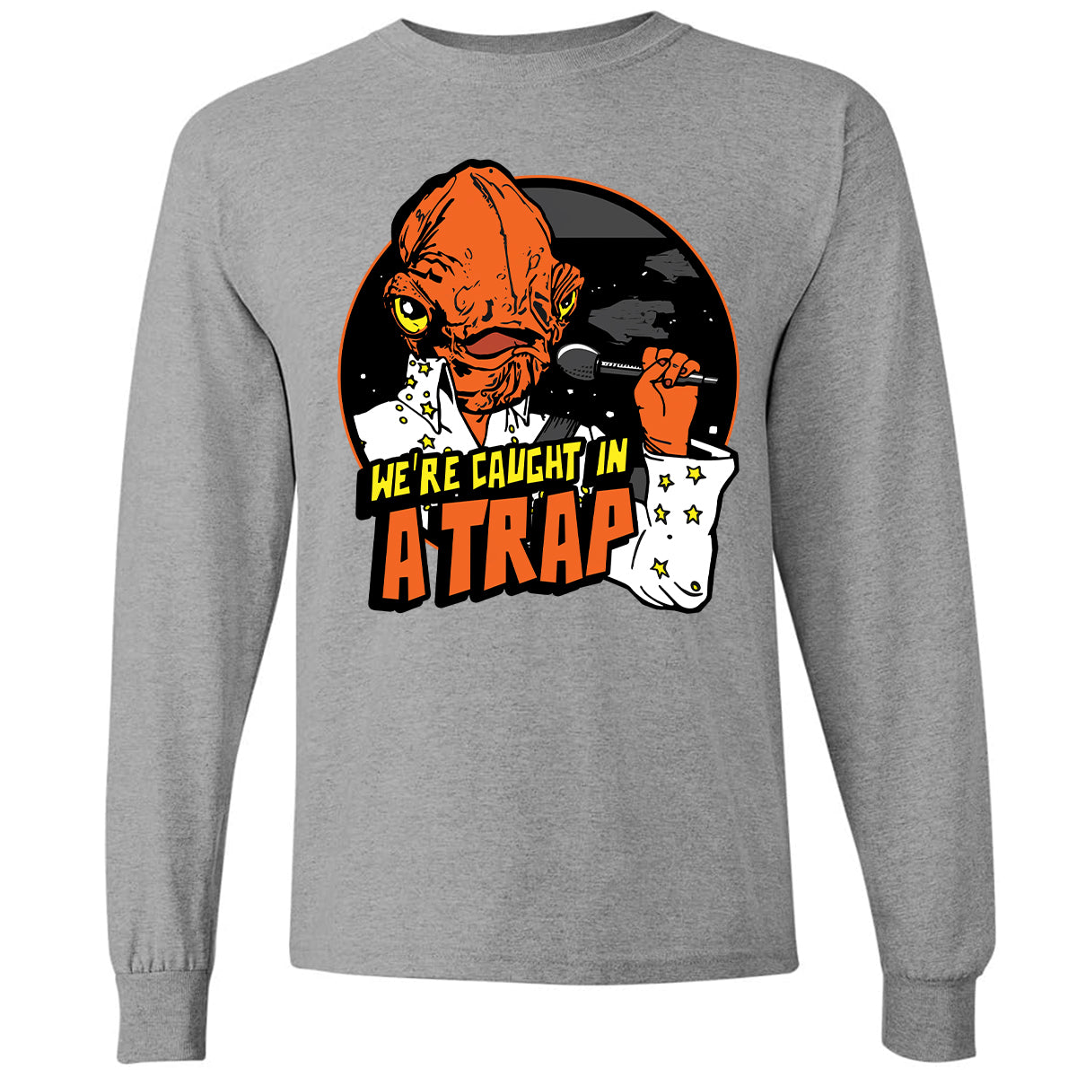 Long Sleeve T-Shirt - 947HM86X - Graphite Heather - 6