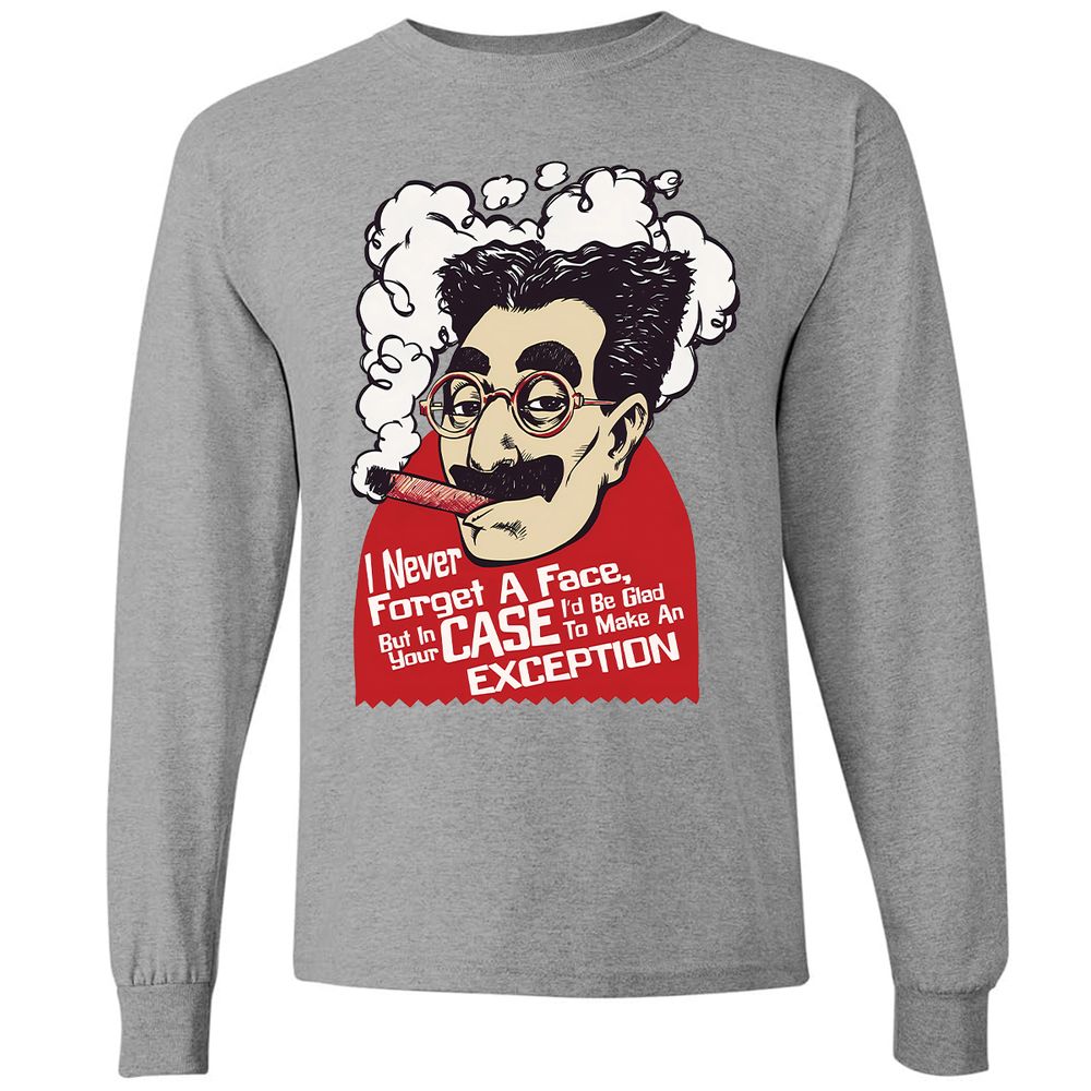 Long Sleeve T-Shirt - 1FAJANXJ - Graphite Heather - 6