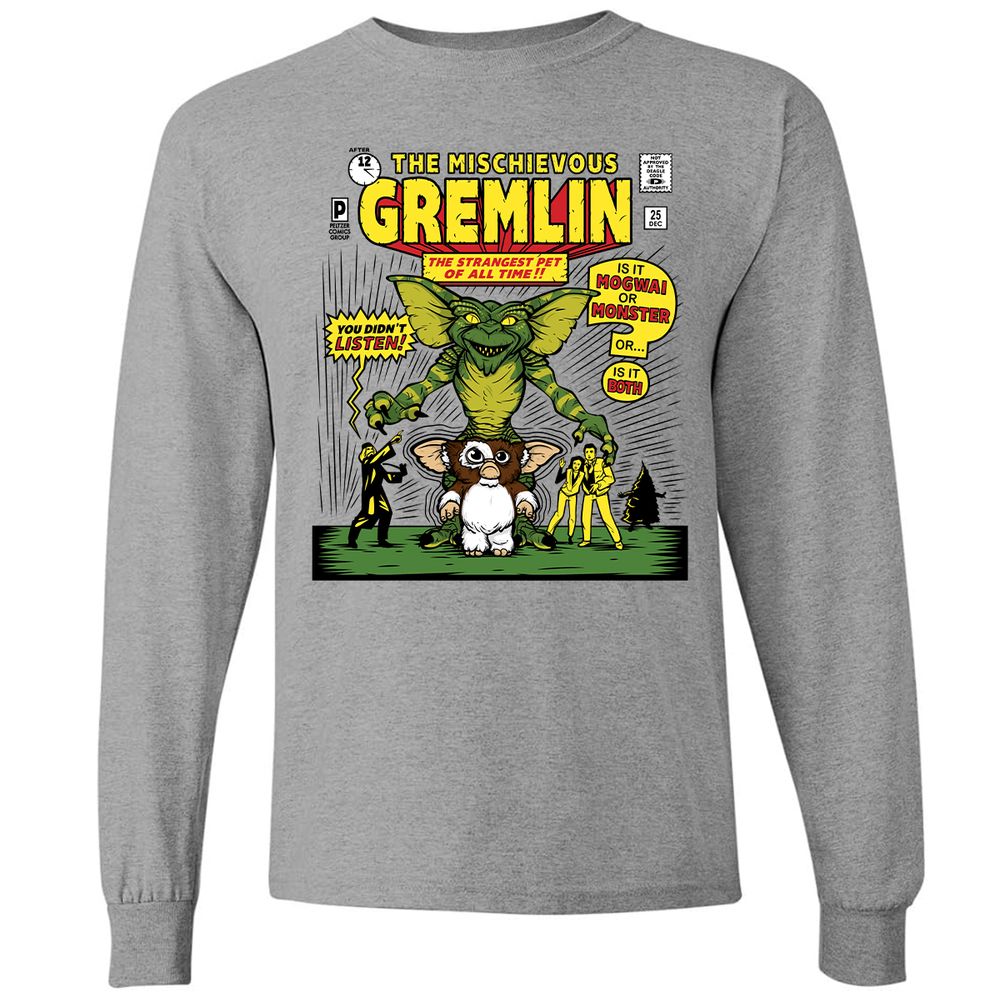 Long Sleeve T-Shirt - 4YDMUJAS - Graphite Heather - 6