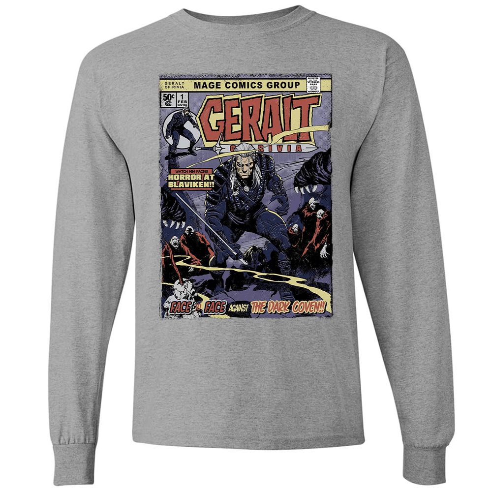 Long Sleeve T-Shirt - EQYL2B4H - Graphite Heather - 6