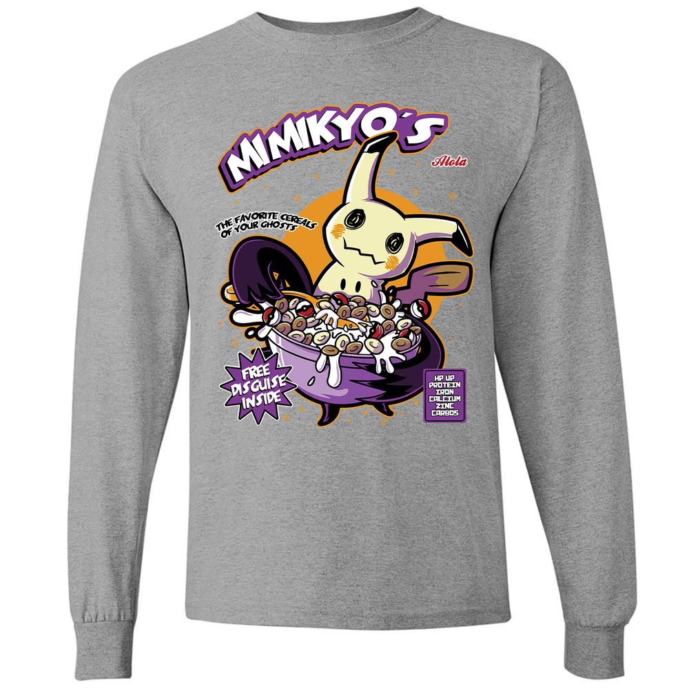 Long Sleeve T-Shirt - RHCYQUJY - Graphite Heather - 6