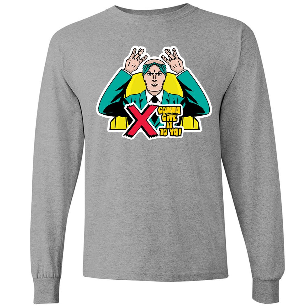 Long Sleeve T-Shirt - F941BANM - Graphite Heather - 6