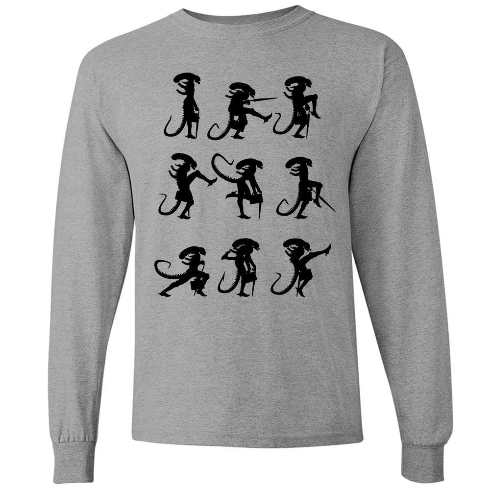 Long Sleeve T-Shirt - 4XWCW9LJ - Graphite Heather - 6