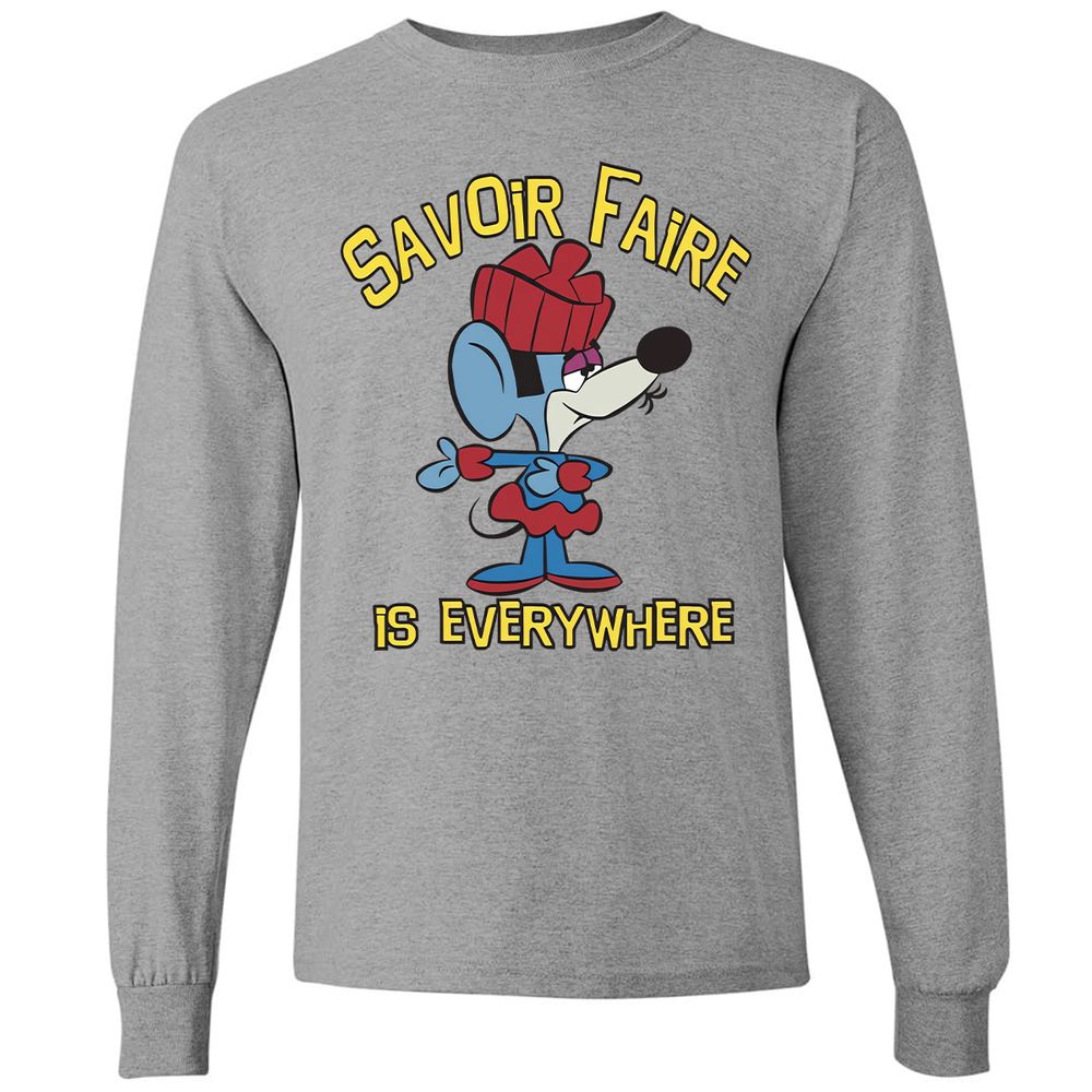 Long Sleeve T-Shirt - SGHNZL85 - Graphite Heather - 6