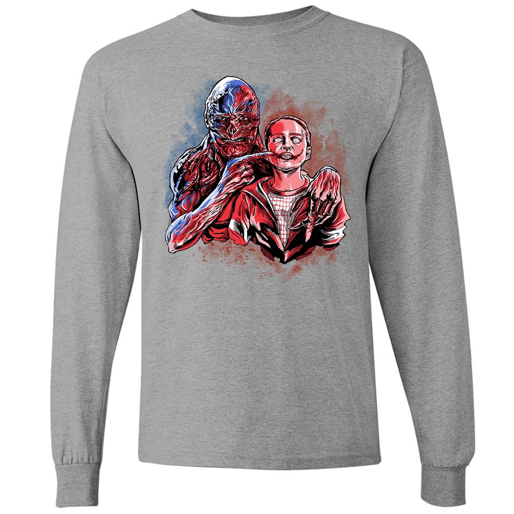 Long Sleeve T-Shirt - U8CU893N - Graphite Heather - 6