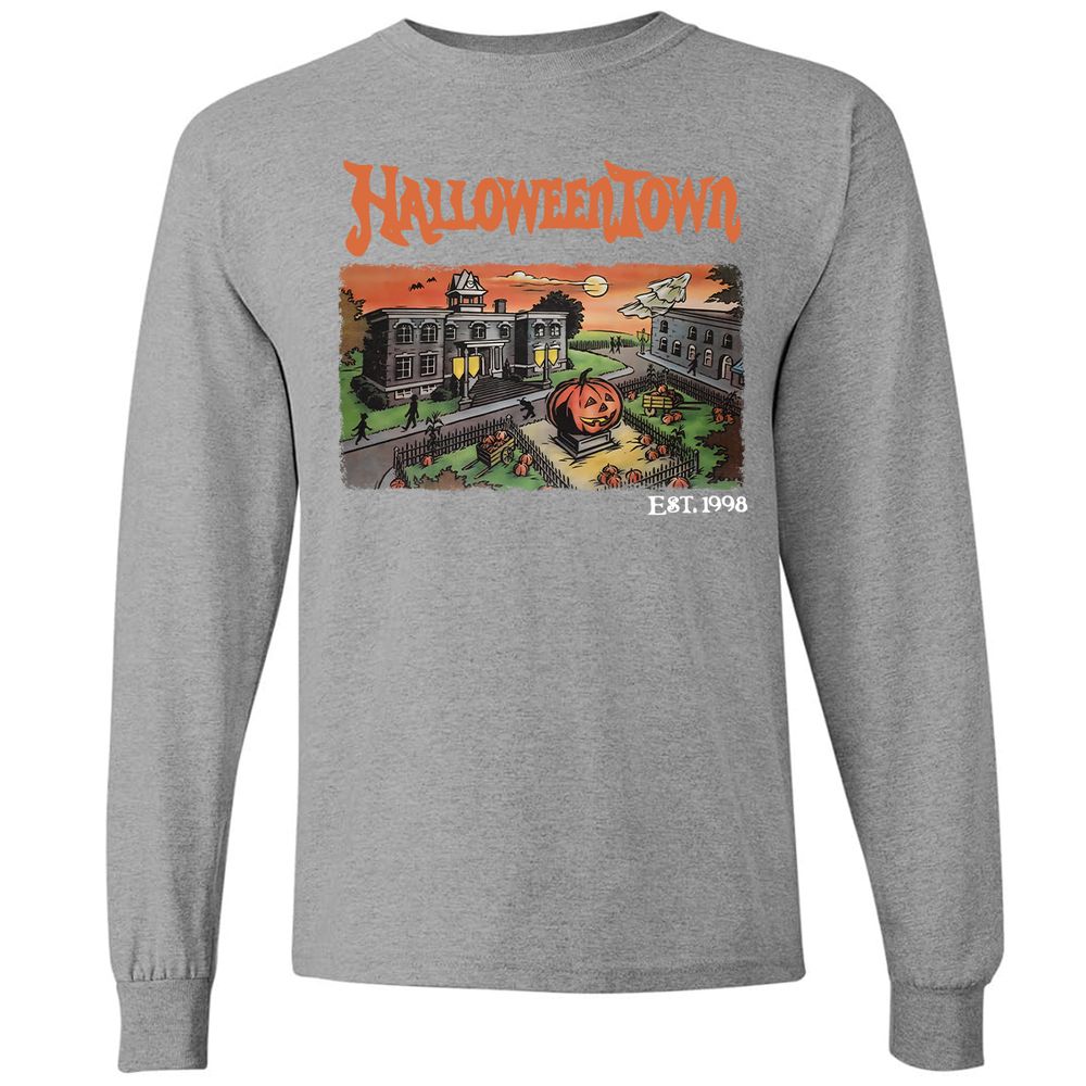 Long Sleeve T-Shirt - UZKY7XE5 - Graphite Heather - 6