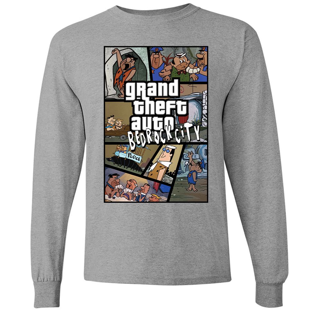 Long Sleeve T-Shirt - LGVG61VT - Graphite Heather - 6