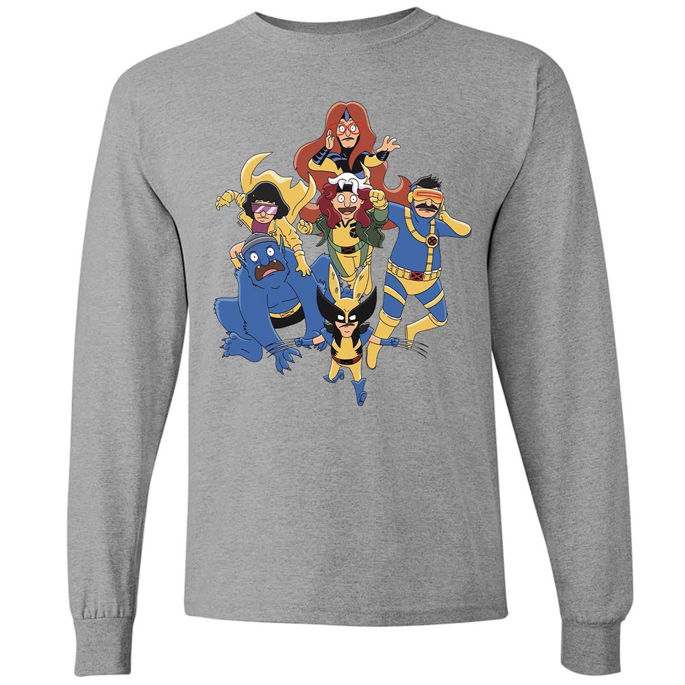 Long Sleeve T-Shirt - 1X7BW52R - Graphite Heather - 6