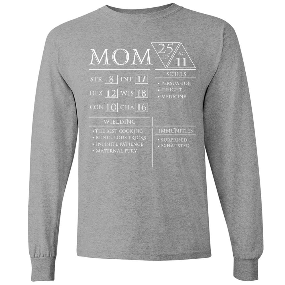 Long Sleeve T-Shirt - 79BJRKZC - Graphite Heather - 6