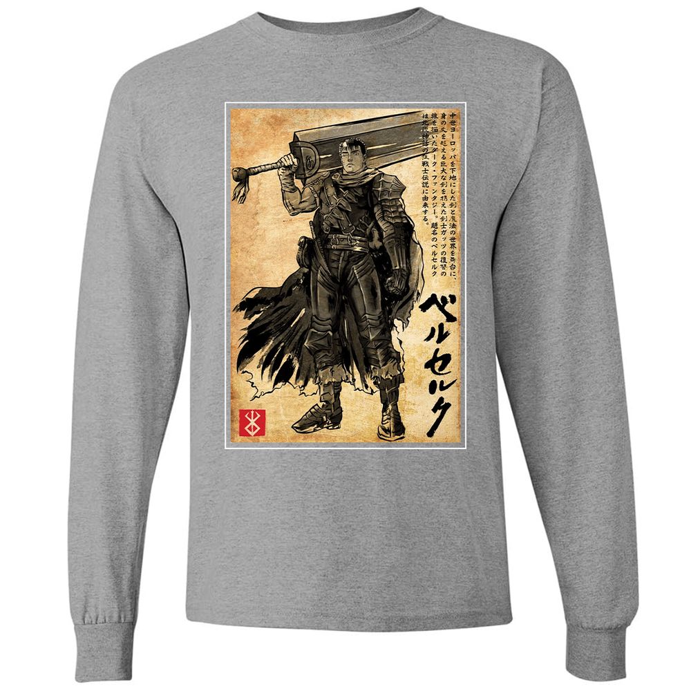 Long Sleeve T-Shirt - P9BHFV65 - Graphite Heather - 6