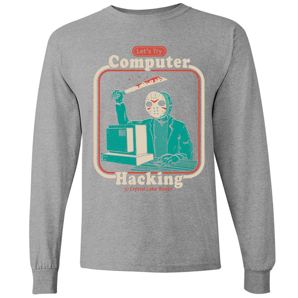 Long Sleeve T-Shirt - 2ZD9MV7H - Graphite Heather - 6