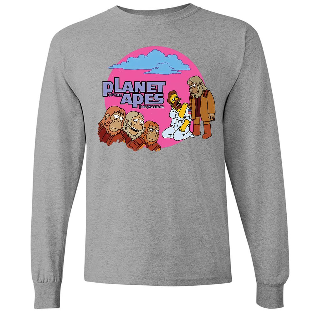 Dr. Zaius, Dr. Zaius! - Graphite Heather - 6