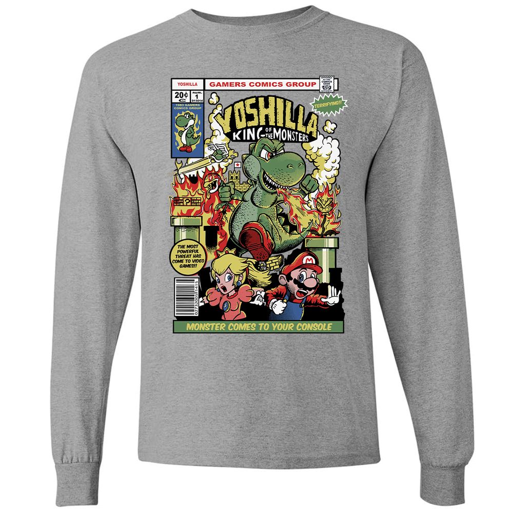 Long Sleeve T-Shirt - LVKVERZJ - Graphite Heather - 6