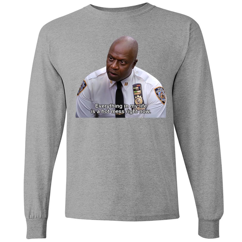 Long Sleeve T-Shirt - 24RYH3TY - Graphite Heather - 6