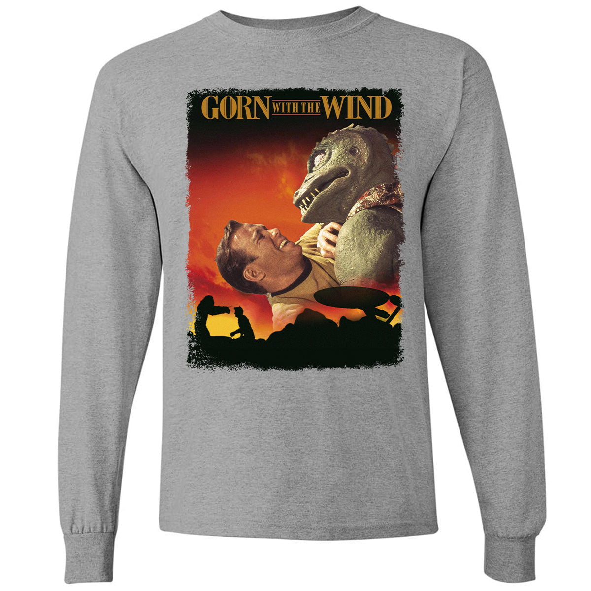 Long Sleeve T-Shirt - 9QY7SBQ4 - Graphite Heather - 6