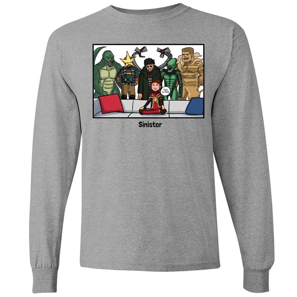 Long Sleeve T-Shirt - Z97VGDM1 - Graphite Heather - 6