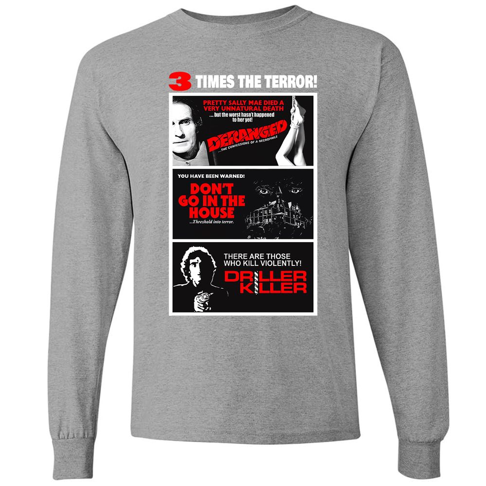 3 Times the Terror - Graphite Heather - 6