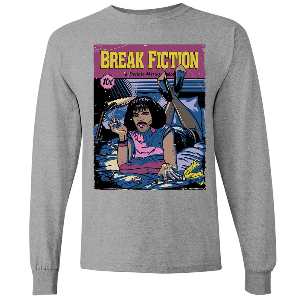 Long Sleeve T-Shirt - FARCC7UP - Graphite Heather - 6