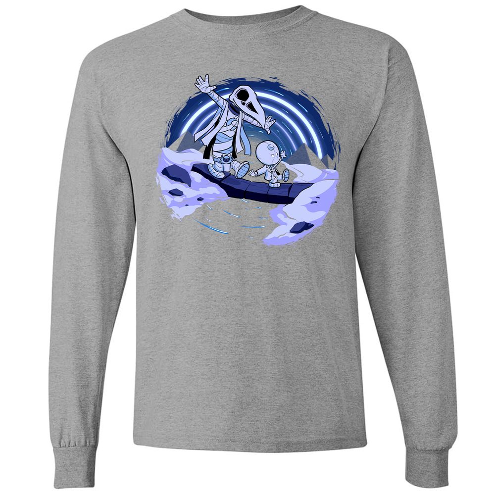 Long Sleeve T-Shirt - B9Y4VE1X - Graphite Heather - 6