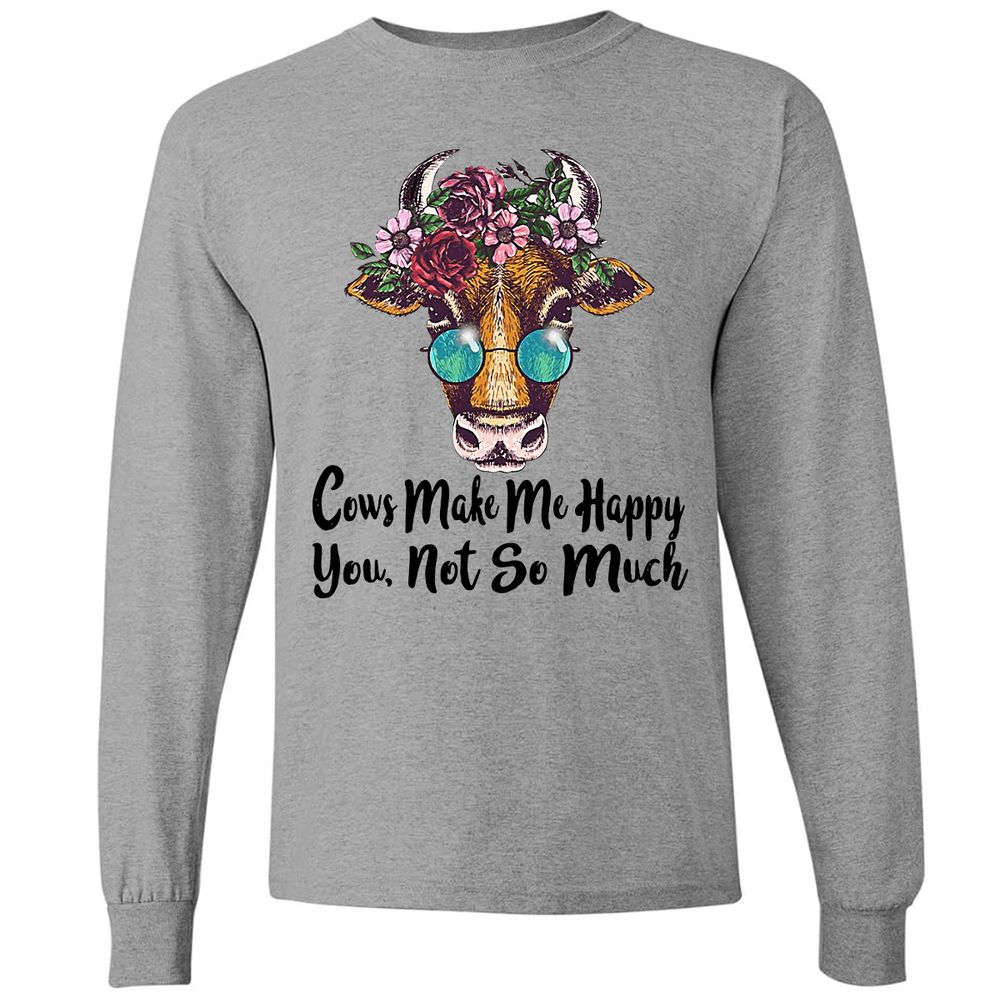 Long Sleeve T-Shirt - H96NU3QW - Graphite Heather - 6