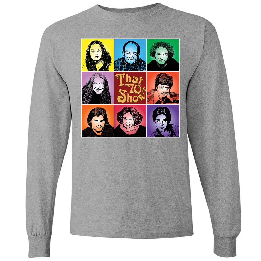 Long Sleeve T-Shirt - RPE8PUQ6 - Graphite Heather - 6