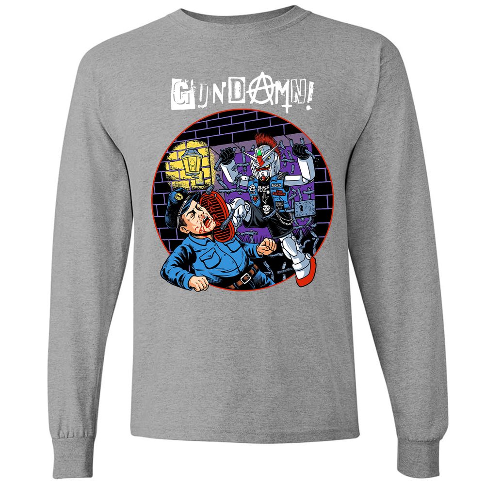 Long Sleeve T-Shirt - GXH5NS96 - Graphite Heather - 6