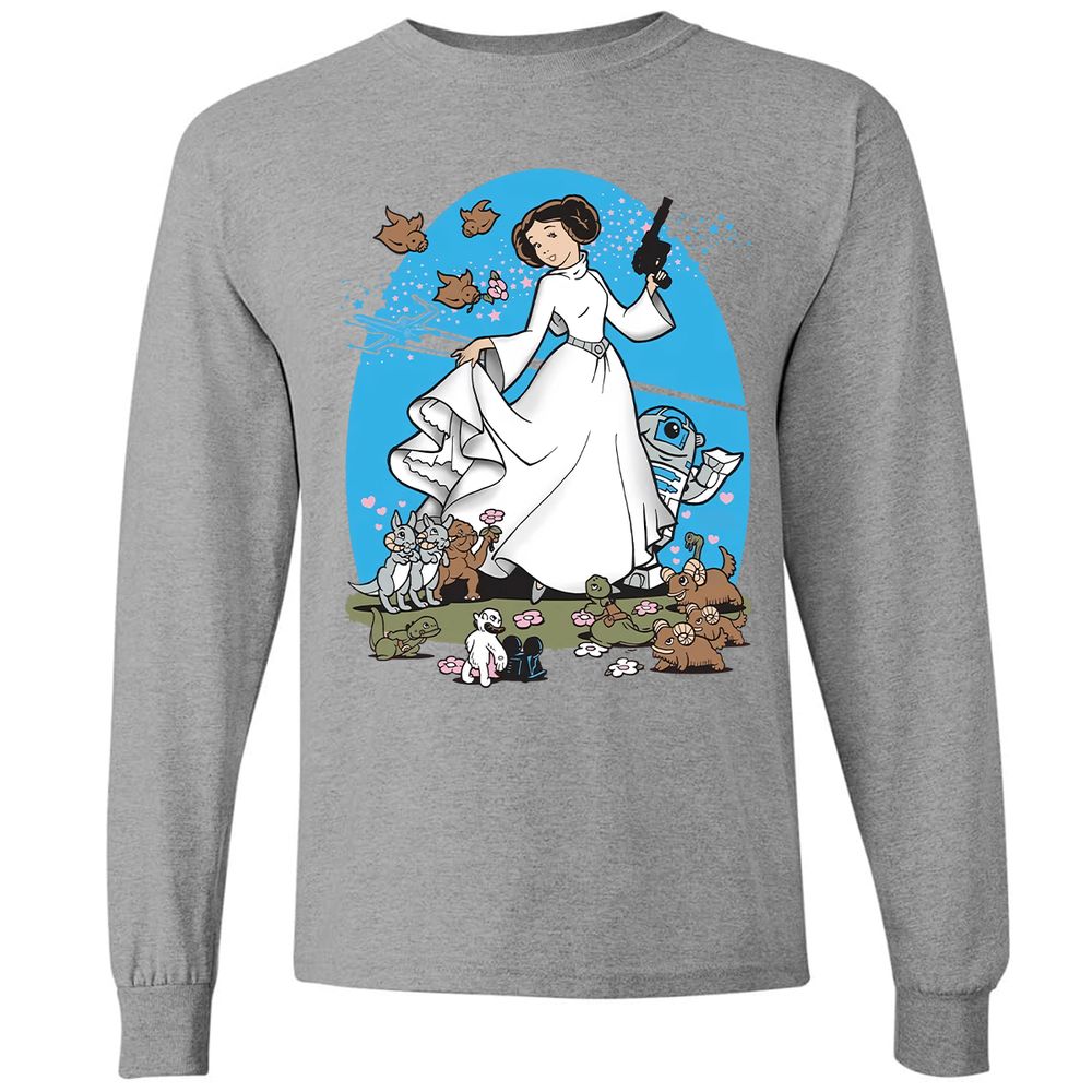 Long Sleeve T-Shirt - J5PMXZYM - Graphite Heather - 6