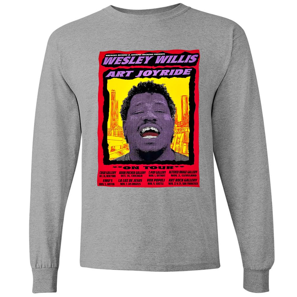 WESLEY WILLIS - ART JOYRIDE - Graphite Heather - 6