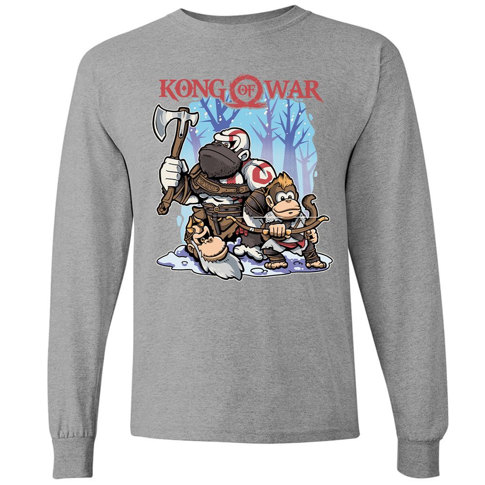 Long Sleeve T-Shirt - HT3FHPSQ - Graphite Heather - 6